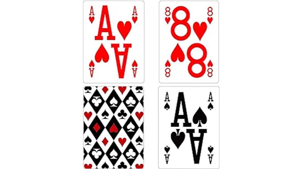 low vision card set