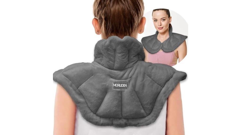 microwaveable neck shoulder wrap