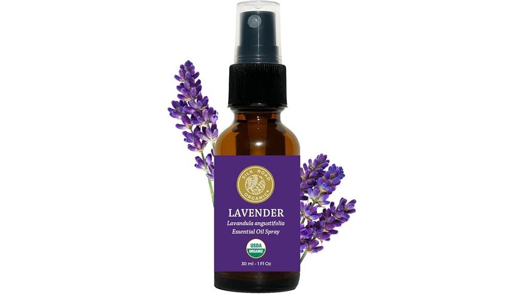 organic lavender oil spray