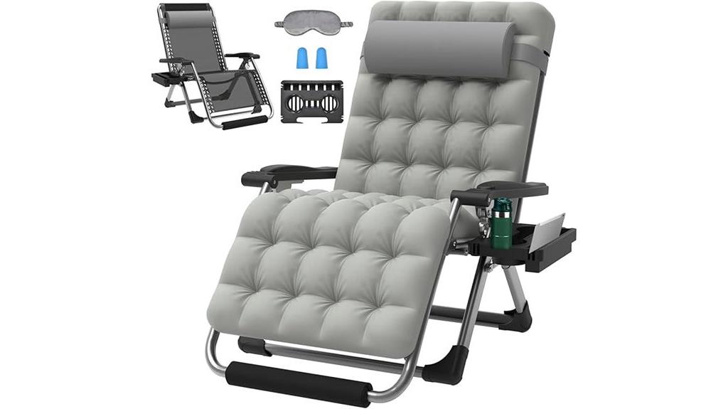 oversized zero gravity chair