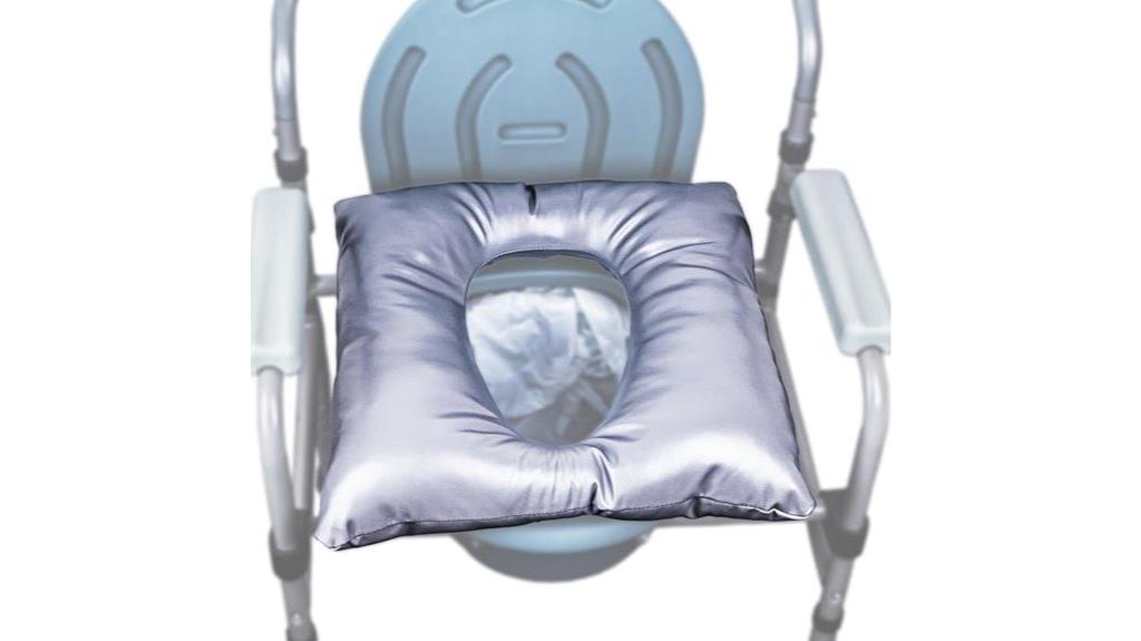 padded commode seat cover