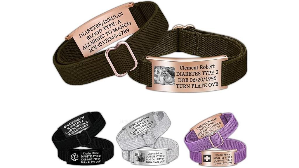 personalized medical alert bracelets