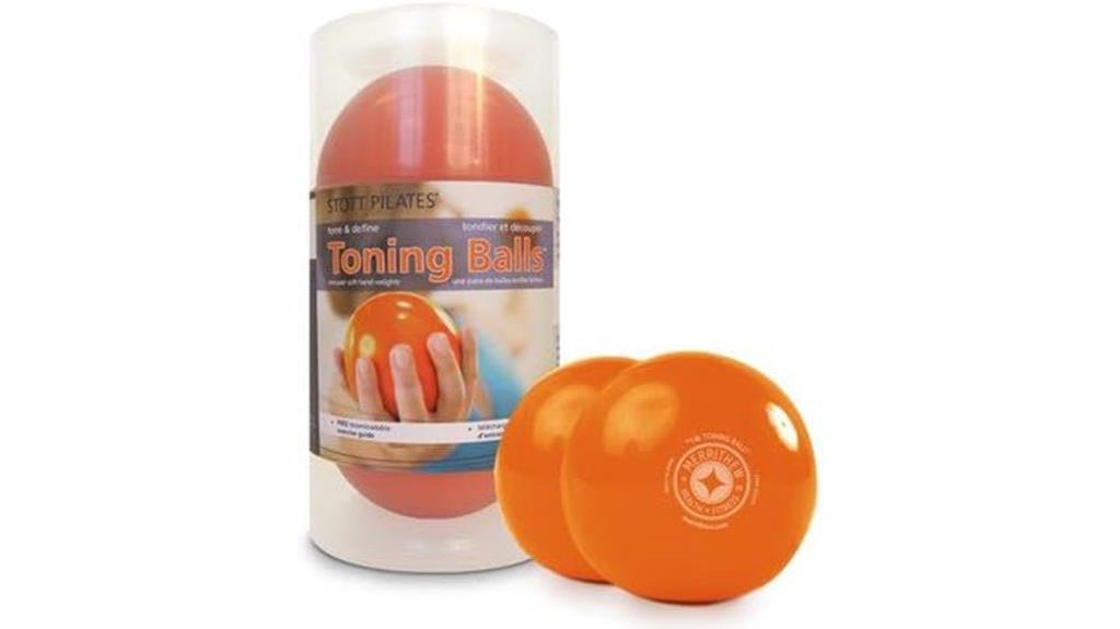 pilates toning ball set