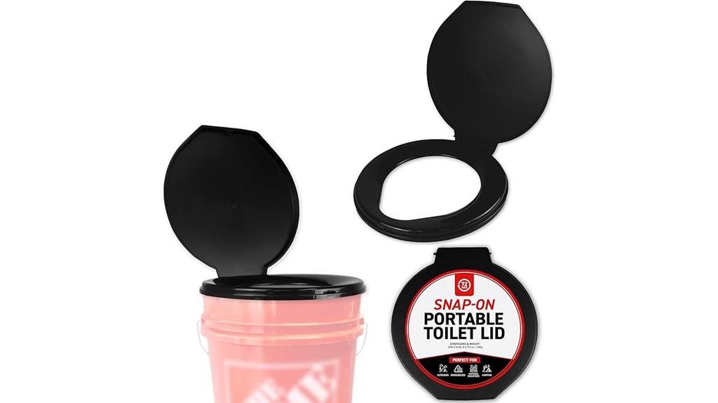 portable 5 gallon bucket toilet