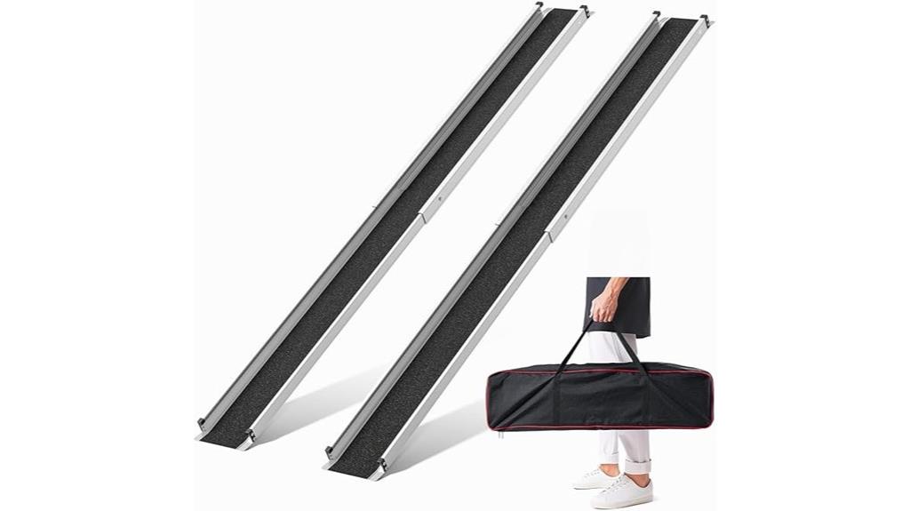 portable 7ft telescoping ramps