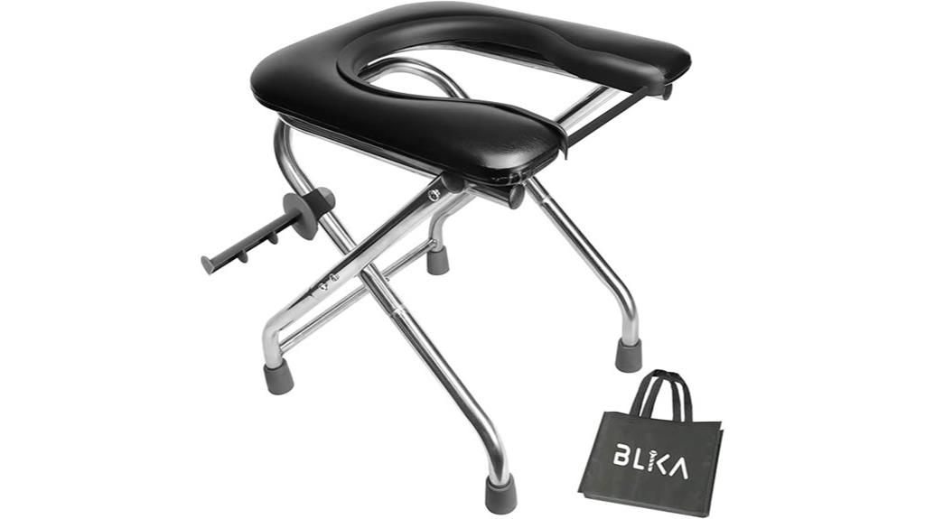 portable camping toilet