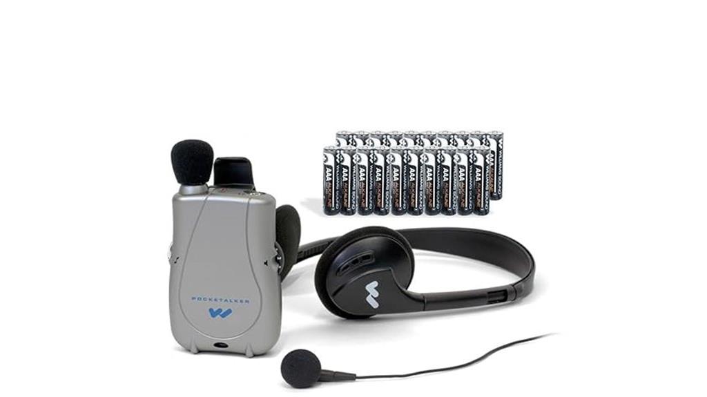 portable hearing amplifier kit