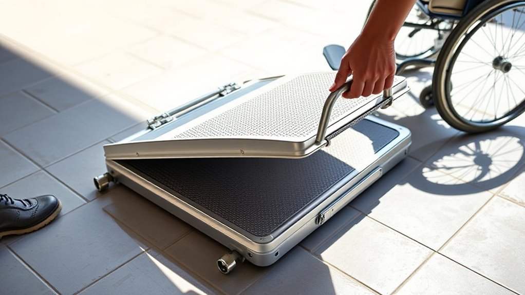 portable safe adjustable ramp