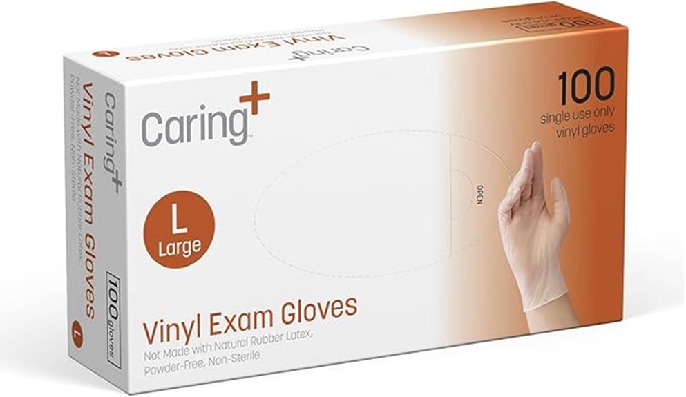 powder free vinyl gloves