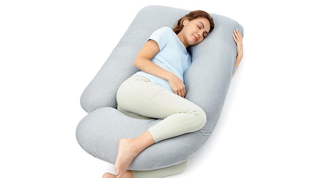 pregnancy pillow with cooling