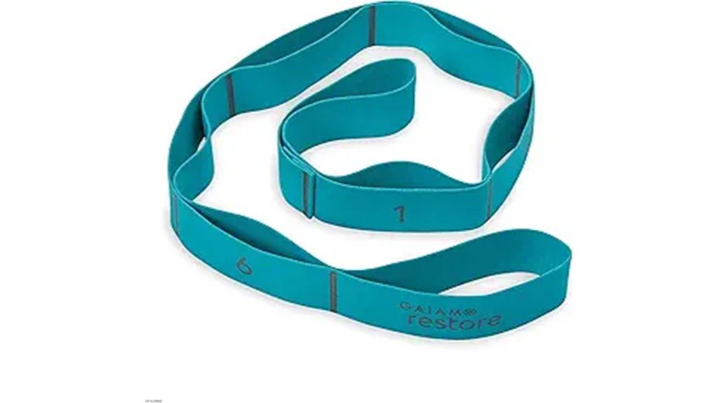 resistance band stretching
