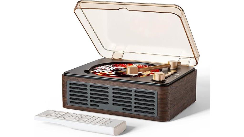 retro bluetooth cd player