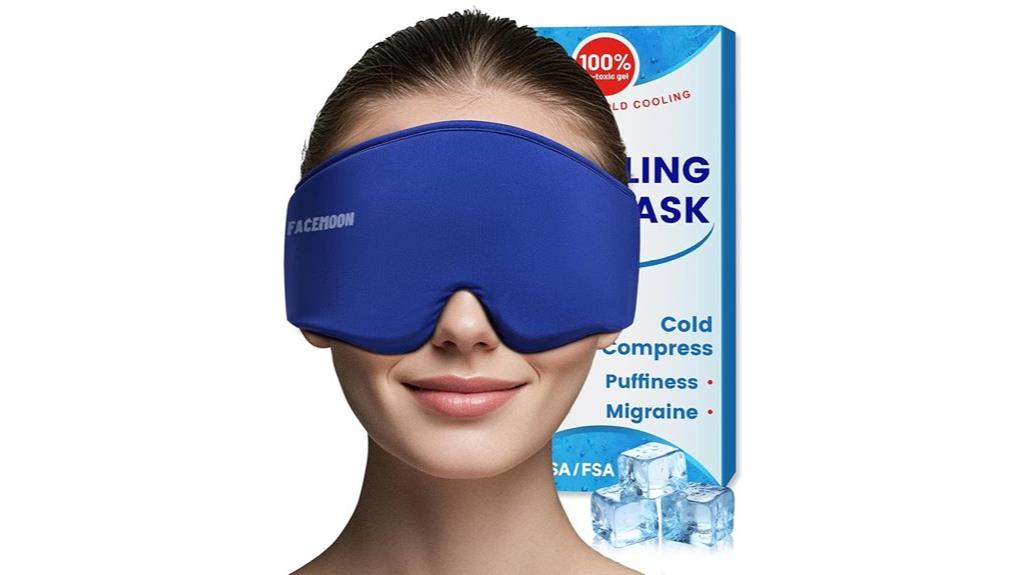 reusable cold eye mask