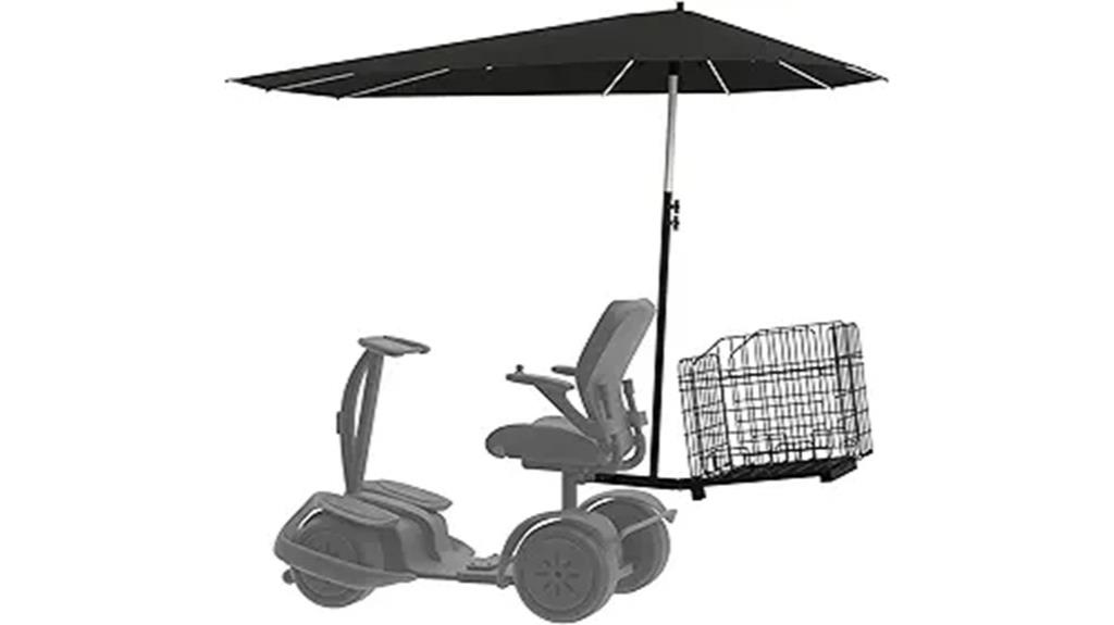 scooter basket sunshade set