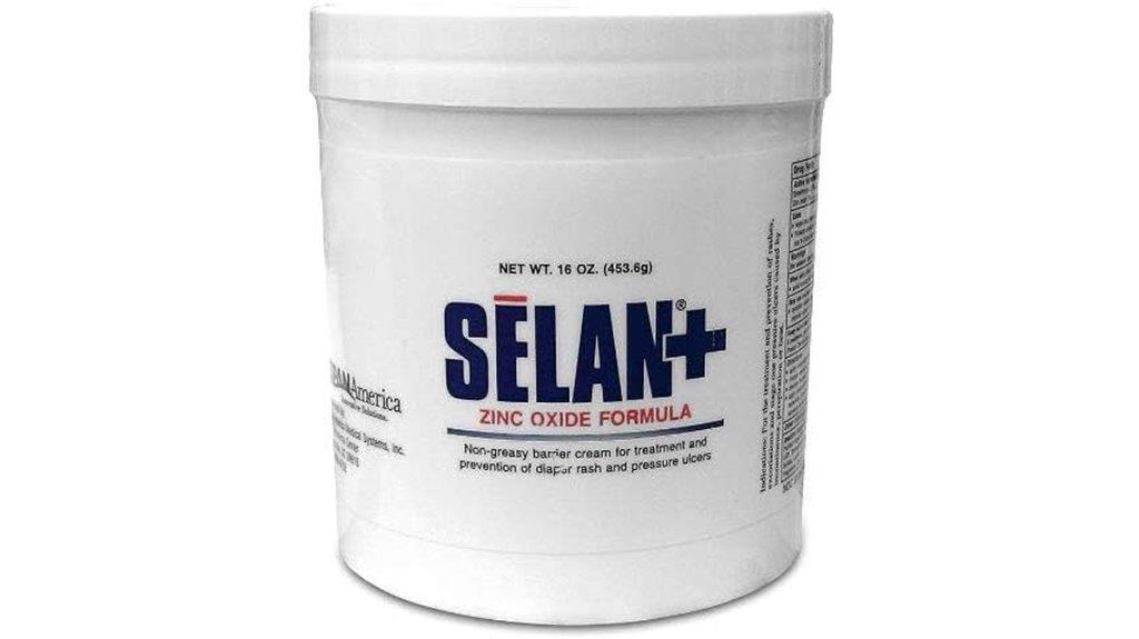 selan zinc oxide barrier