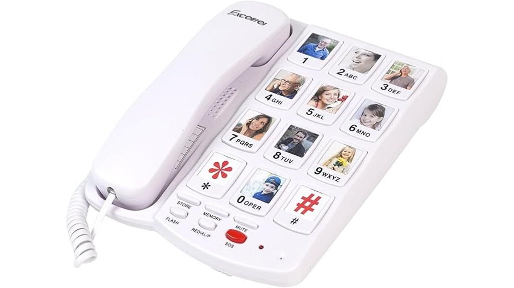 senior friendly large button phone