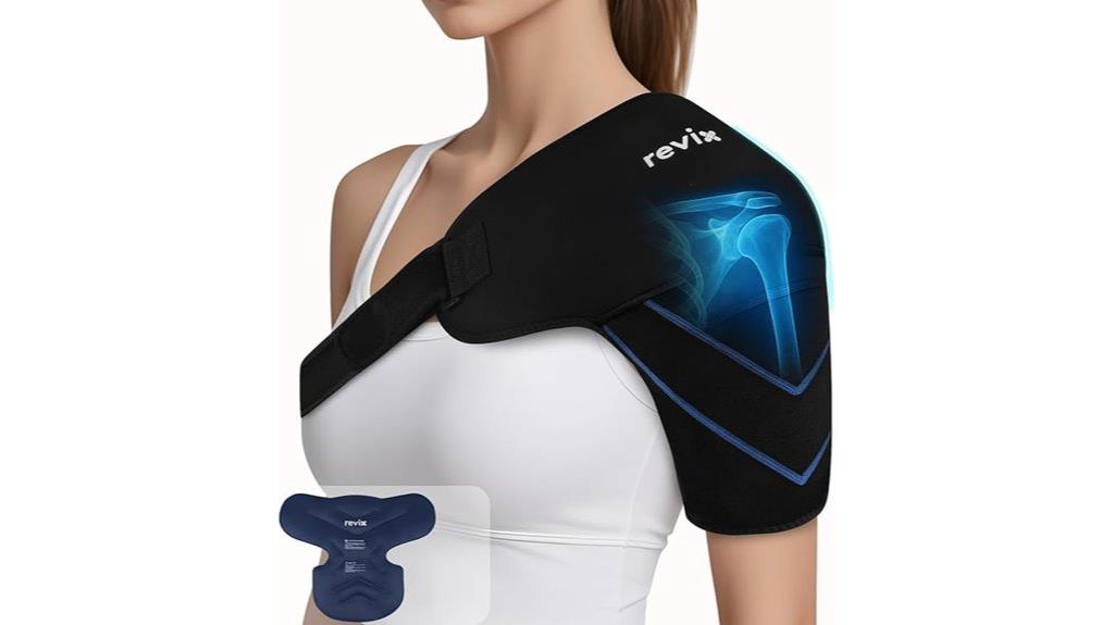 shoulder ice pack wrap