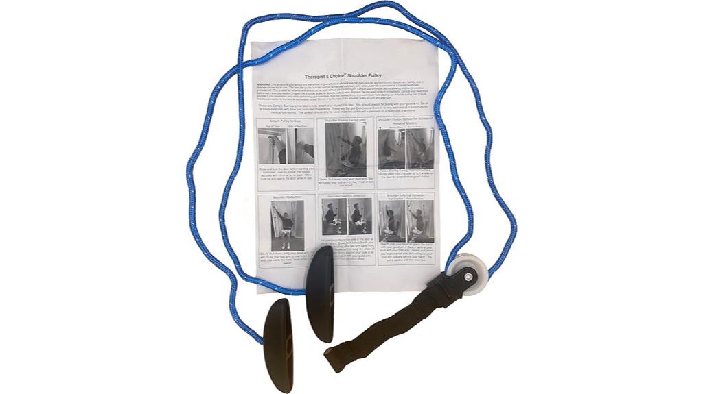 shoulder pulley with guide