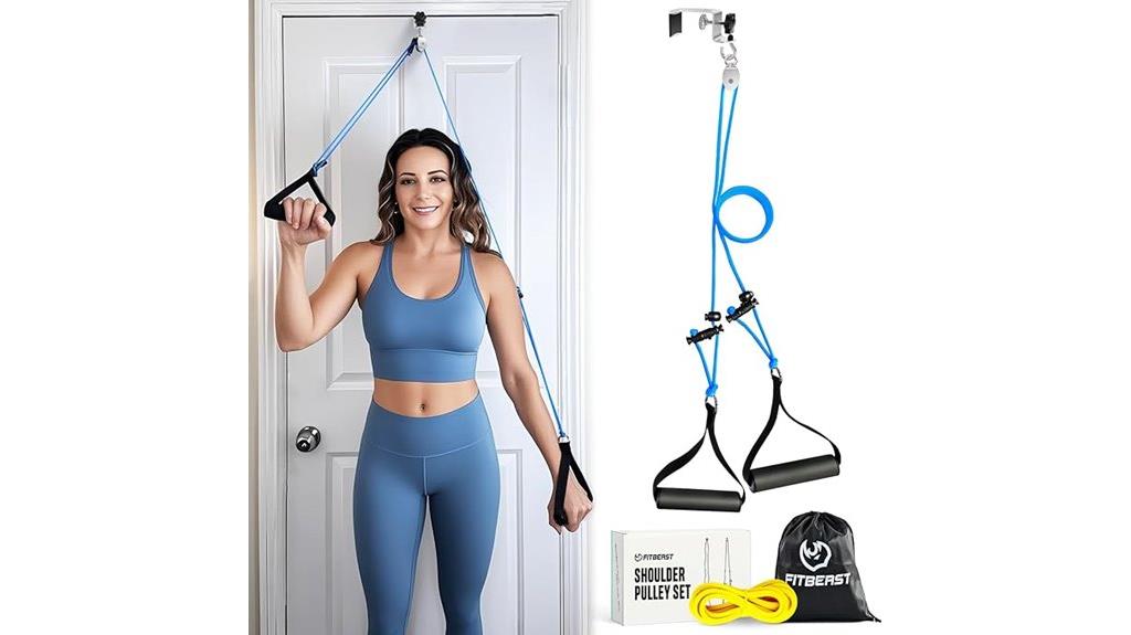 shoulder rehabilitation pulley device