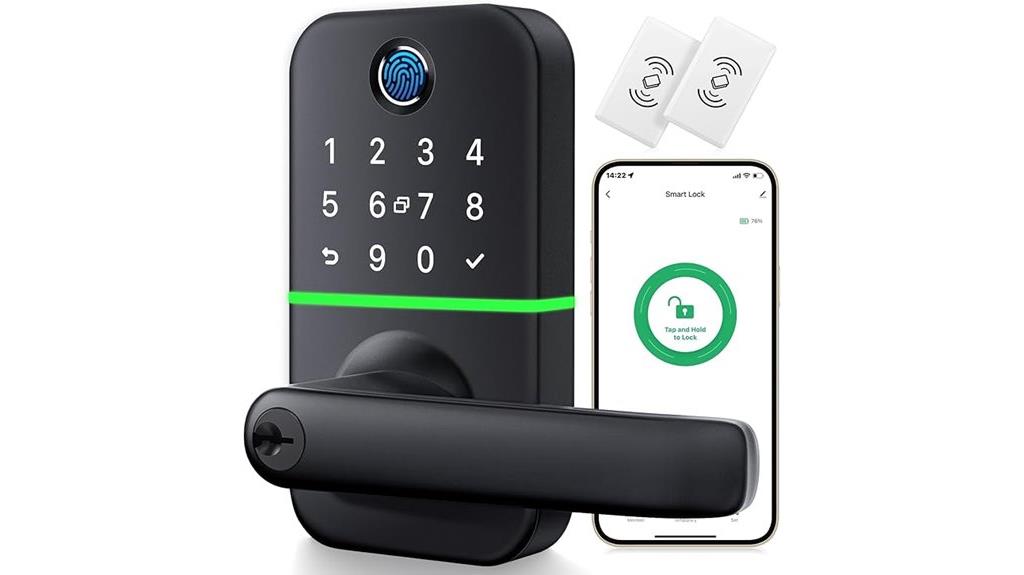 smart handle door lock