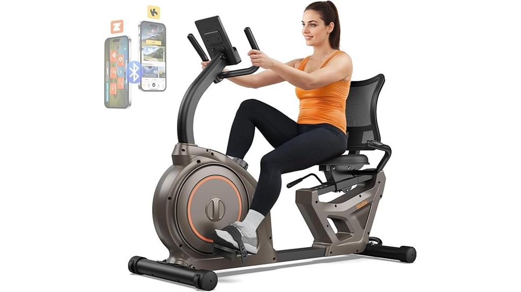 smart lcd exercise bike