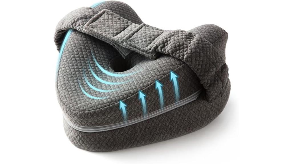 supportive side sleeping cushion