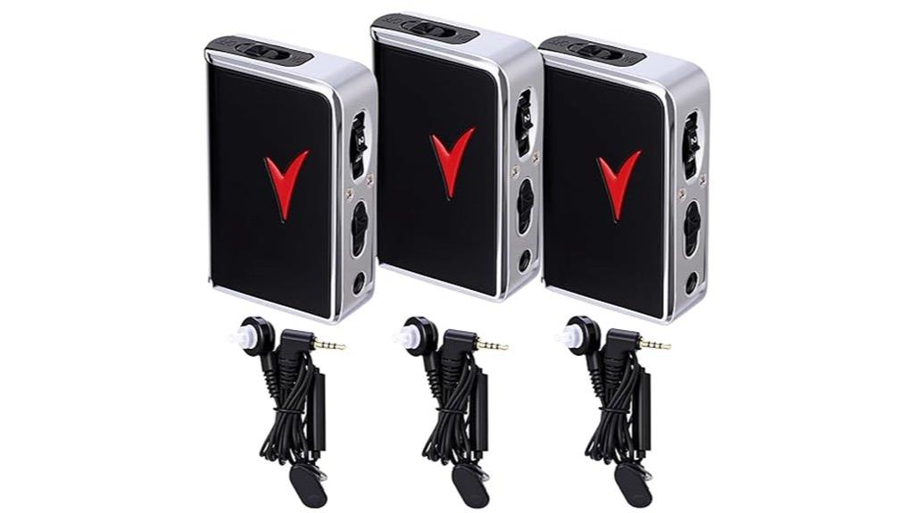 three pack hearing amplifiers