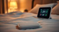 top bed exit sensor pads