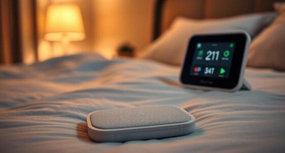 top bed exit sensor pads