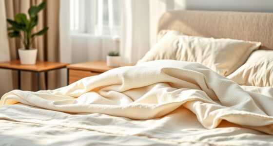 top cooling cotton weighted blankets