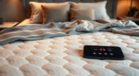top dual control heated mattress pads