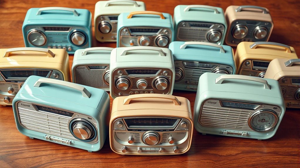 top retro radio cd players