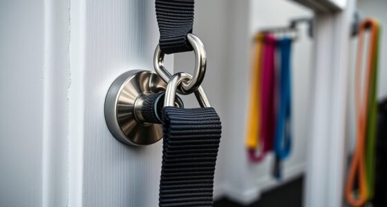 top stretch strap door anchors