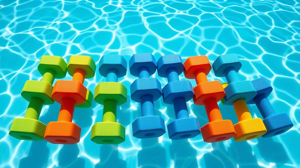 top water dumbbell picks