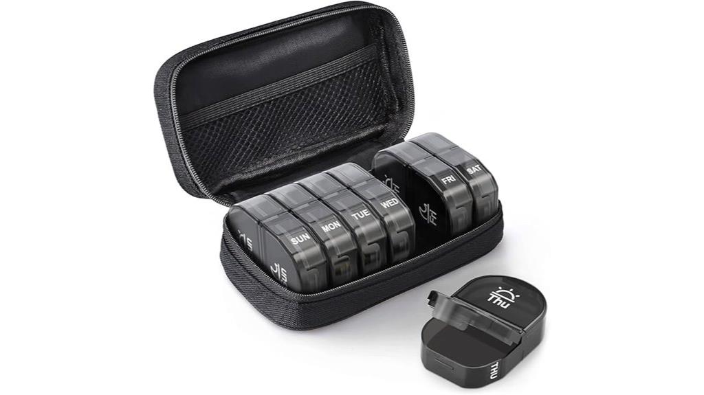 travel pill organizer bag