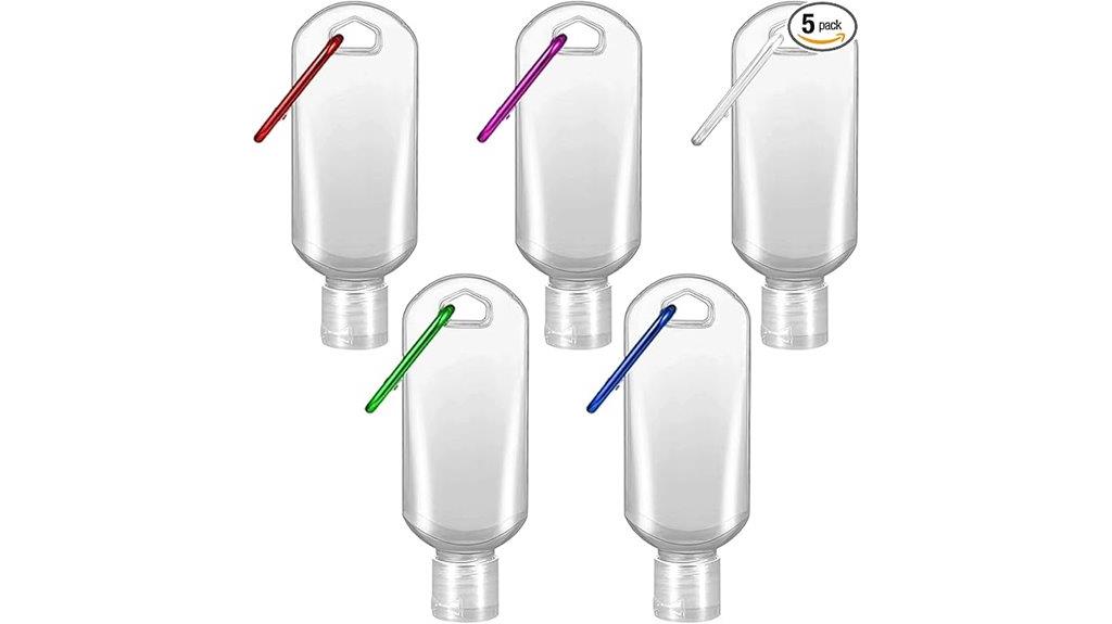 travel sized refillable bottles