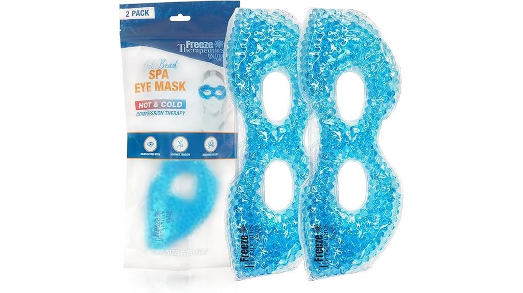 two pack eye masks