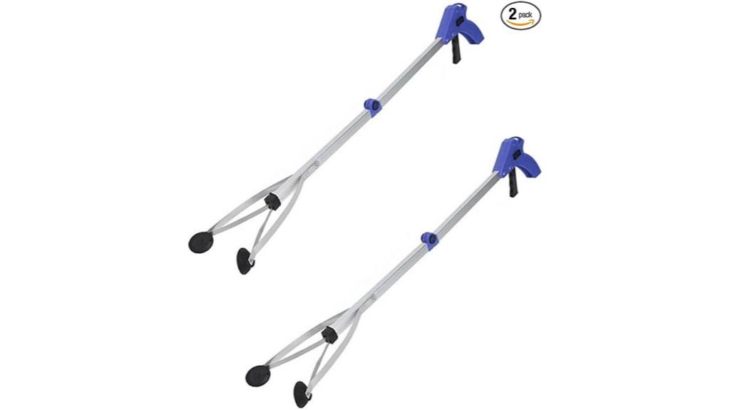 two pack foldable reacher