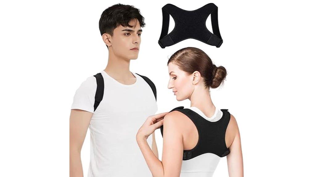 unisex posture support brace