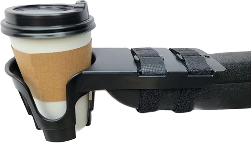universal electric wheelchair cup holder