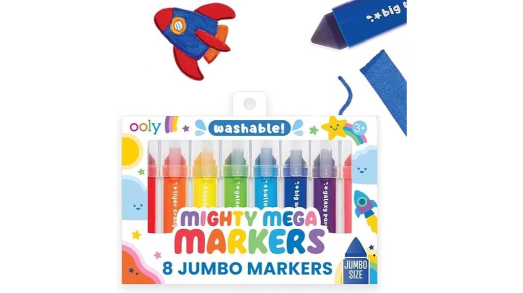 washable toddler marker set