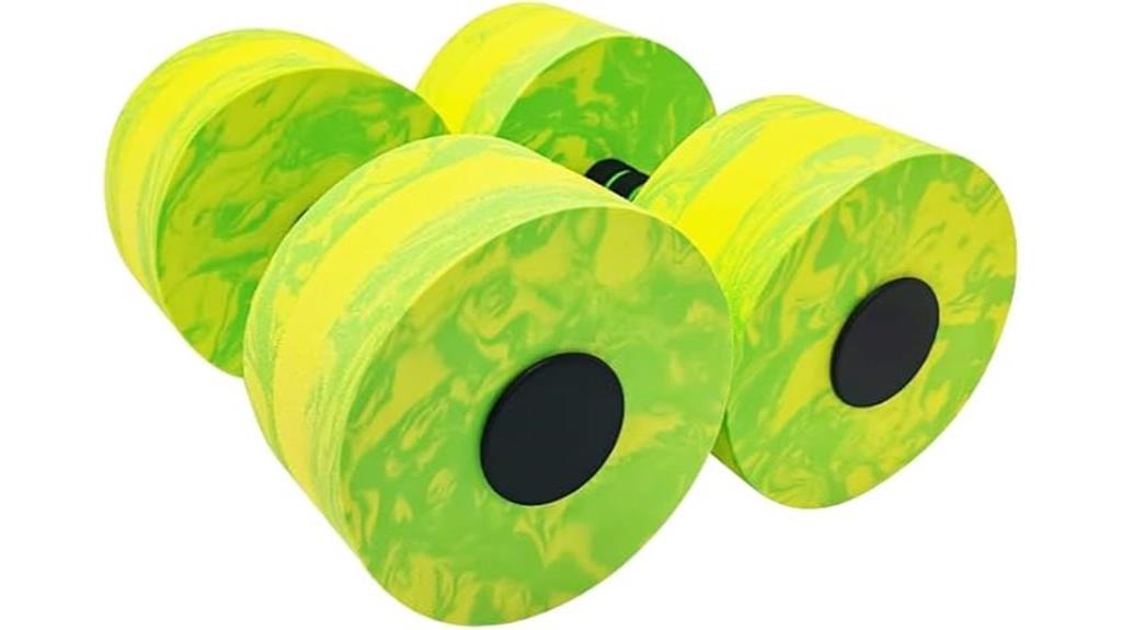 water aerobics dumbbell set