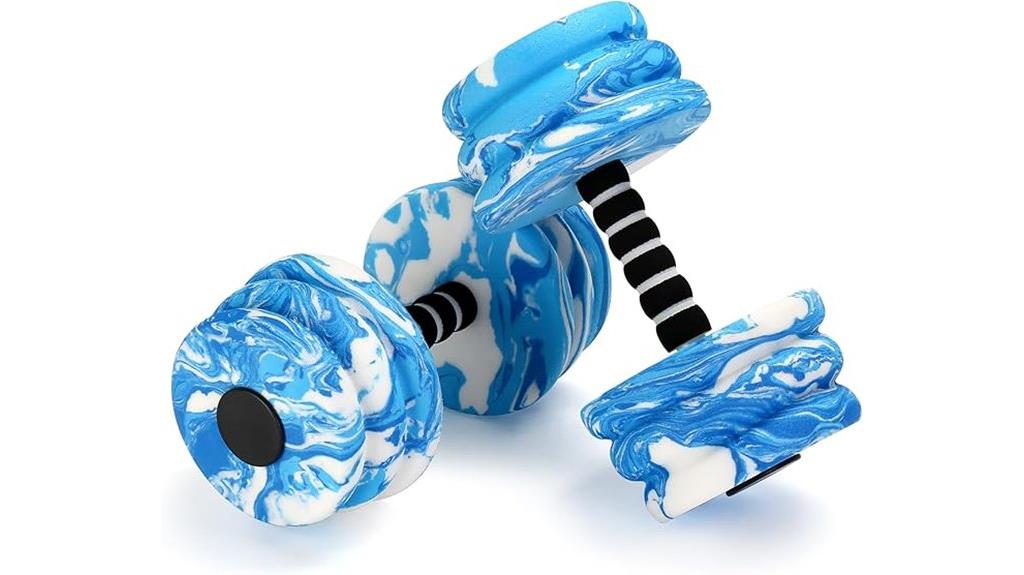 water workout foam barbells