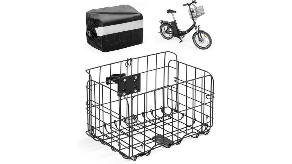 waterproof bike basket cover