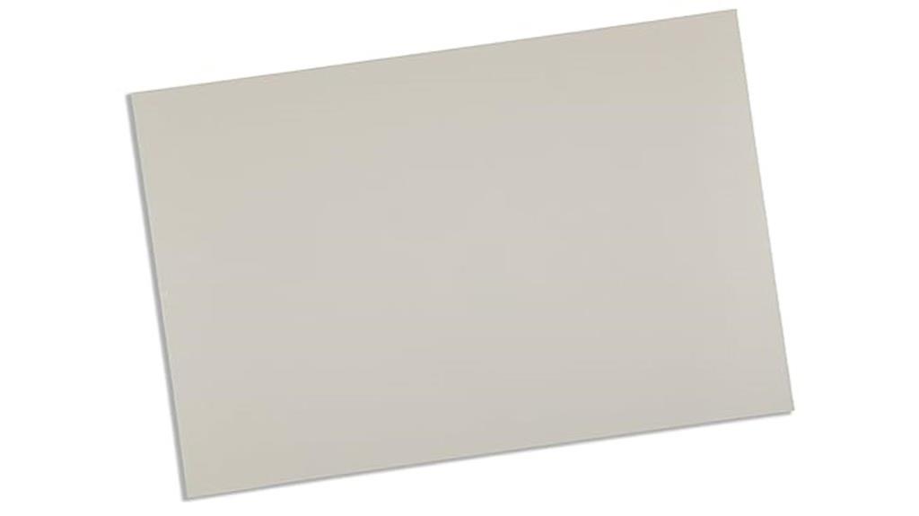 white polyform splint material