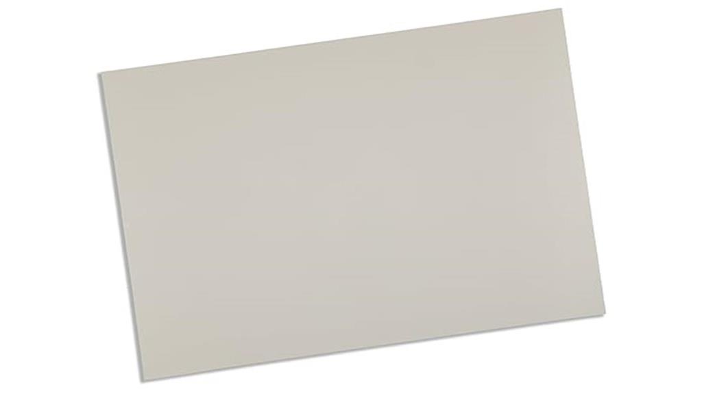 white polyform splint sheet