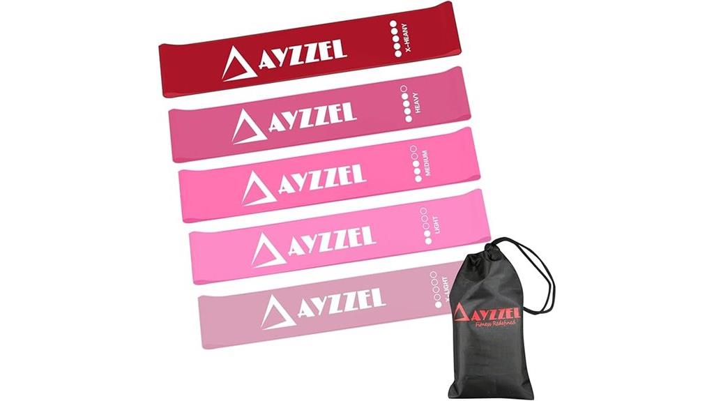 women s 5 loop resistance bands