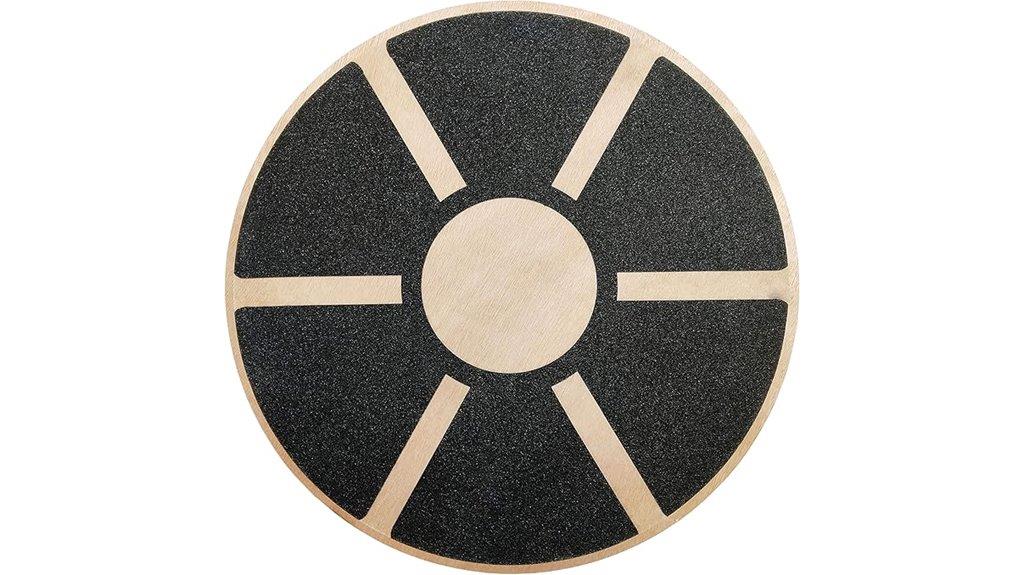 wooden balance board stability