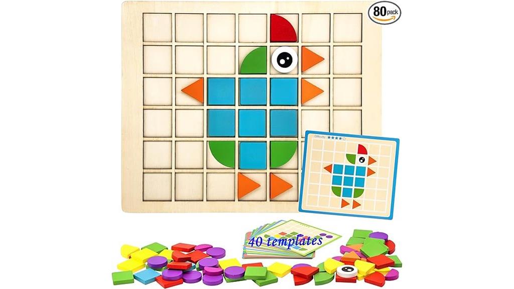 wooden puzzle games for seniors
