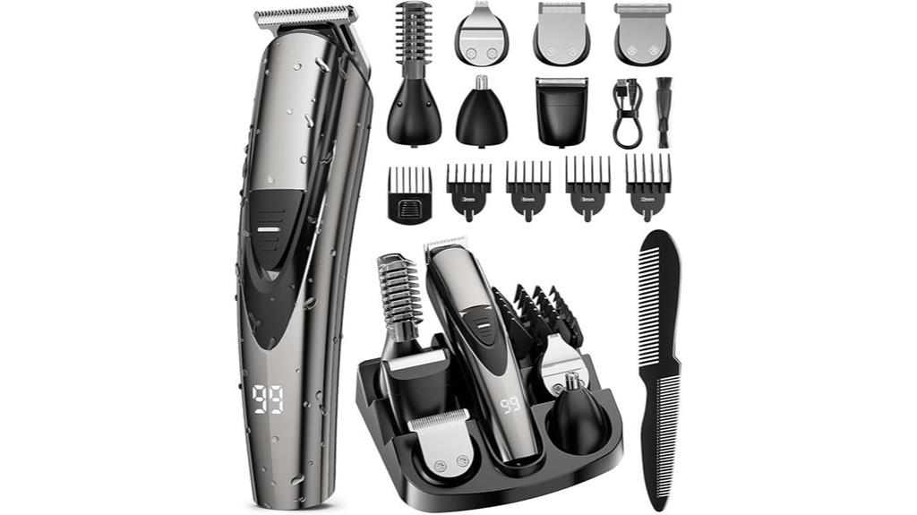12 in 1 cordless grooming kit